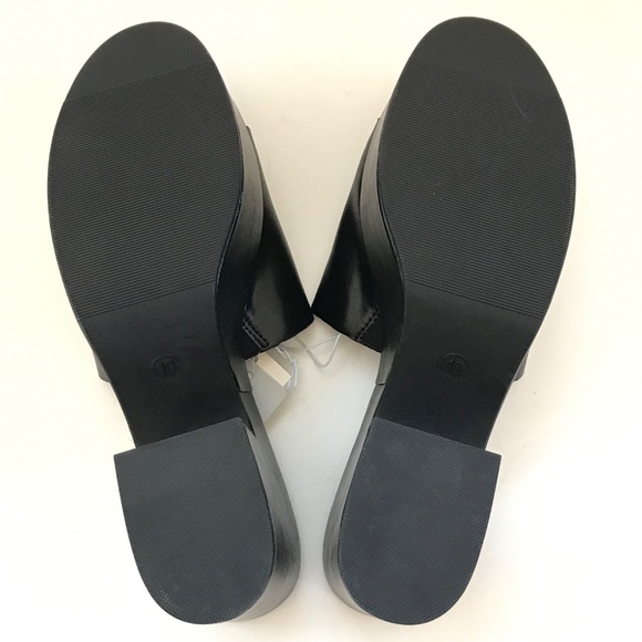 A NEW DAY Ricky Platform Heels High Heeled Sandals Black NWT Women’s Size 10 - Picture 14 of 16